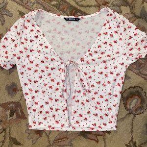 Shein floral top